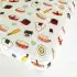 Luxe Fitted Crib Sheet - Sushi