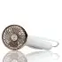 3 Speed Rechargeable Buggy Turbo Fan - White/Rose Gold