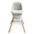 2-in-1 Turn-A-Tot High Chair - Grey Taupe