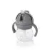 Straw Cup With Handles 6 oz. - Grey