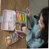 2 Tier Bento - Pink, Purple, Grey