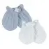 4-Piece Hat and Mittens - Blue