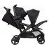 Sit N Stand Double Stroller - Dash Black