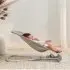 Bouncer Balance Soft, Light Gray Frame - Mesh, Gray Beige/White