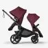 Kangaroo Sibling Seat Black/Dark Cherry