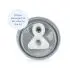 No Spill Lid with Valve - Grey