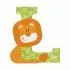 Animal Wooden Letter - L
