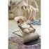 Bouncer Balance Soft- Cotton/Jersey - Beige/Gray - Black Frame