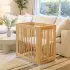 Yuzu 8 in 1 Convertible Crib with All Stages Conversion Kit - Natural