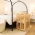 Yuzu 8 in 1 Convertible Crib with All Stages Conversion Kit - Natural