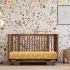 Yuzu 8-In-1 Convertible Crib with Toddler Conversion Kit - Natural Walnut