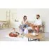 2-in-1 Pregnancy Pillow and Breastfeeding Terracotta