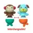 Zoo Mix & Match Flipper - Monkey/Dog