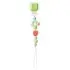 Beaded Pacifier Clip - Caterpillar and Apple