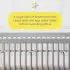 Mesh Crib Liner - Grey Safari