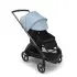 Dragonfly Seat Complete - Graphite/Midnight Black-Skyline Blue