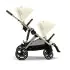 Gazelle S Second Seat - Taupe Frame and Seashell Beige