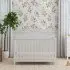 Charlie 4 in 1 Convertible Crib - White