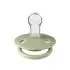 De Lux Silicone Pacifier One Size 2 Pack - Sage