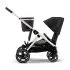 eGazelle S - Silver Frame with Moon Black Seat