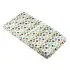 Flannel Change Pad - White Crazy Circles