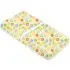 Flannel Change Pad - Yellow Crazy Circles