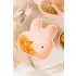 Silicone Snack Plate - Bunny/Blush Pink