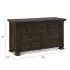 Tillen 4-In-1 Convertible Crib + Double Dresser + Nigh Stand - Truffle