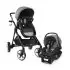 Gold SensorSafe Pivot Xpand Smart Modular Travel System Moonstone