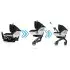 Gold Shyft DualRide Infant Car Seat & Stroller - Onyx Black