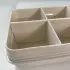 Snackle Food Storage Box 6 Compartment - Ivory