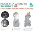 Swaddle UP Original Cotton 1.0 Tog - Rainbow White