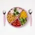 Stainless Steel Cutlery - Purple Rose