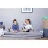 Floor Mattress - Blue Stripes