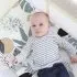 Percale Playard Sheet Printed - Palm Breeze