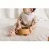 Luxe Muslin 2 Pack Bib Set - Grey Mudcloth
