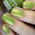 Peel Off Nail Polish Pearl Green with Sloth Ring