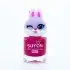 Peel Off Nail Polish Dark Purple with Bunny Ring