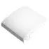 Flannel Playpen Fitted Sheet - White