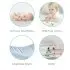 Flannel Playpen Fitted Sheet - White