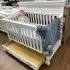 Langford 4 in 1 Crib with Storage Drawer - Warm White Open Box