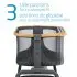 Iora Bedside Bassinet - Classic Graphite