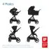 Oxford Stroller - Essential Black
