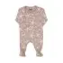 Modal Blend Zipper Footie - Moonlight Starfish