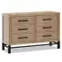 Newbern 6 Drawer Assembled Dresser - Driftwood