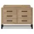Newbern 6 Drawer Assembled Dresser - Driftwood