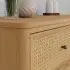Marin with Cane 6 Drawer - Honey Cane