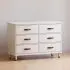 Tanner 6 Dresser Dresser - Warm White