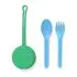 OmiePod Spoon & Fork Set - Mint Green