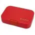 Original 6 Compartment - Roar Red with Race Cars Tray